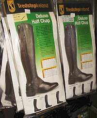 Riding Chaps from Beavers, the Harrogate Horse Shop by Harlow Carr Gardens