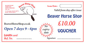 Loyalty Card Voucher Beaver Horse Shop Offers
